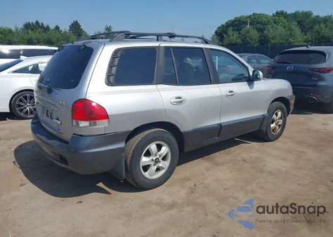2006 Hyundai Santa Fe Gls from USA, damaged, VIN KM8SC13D06U033713
